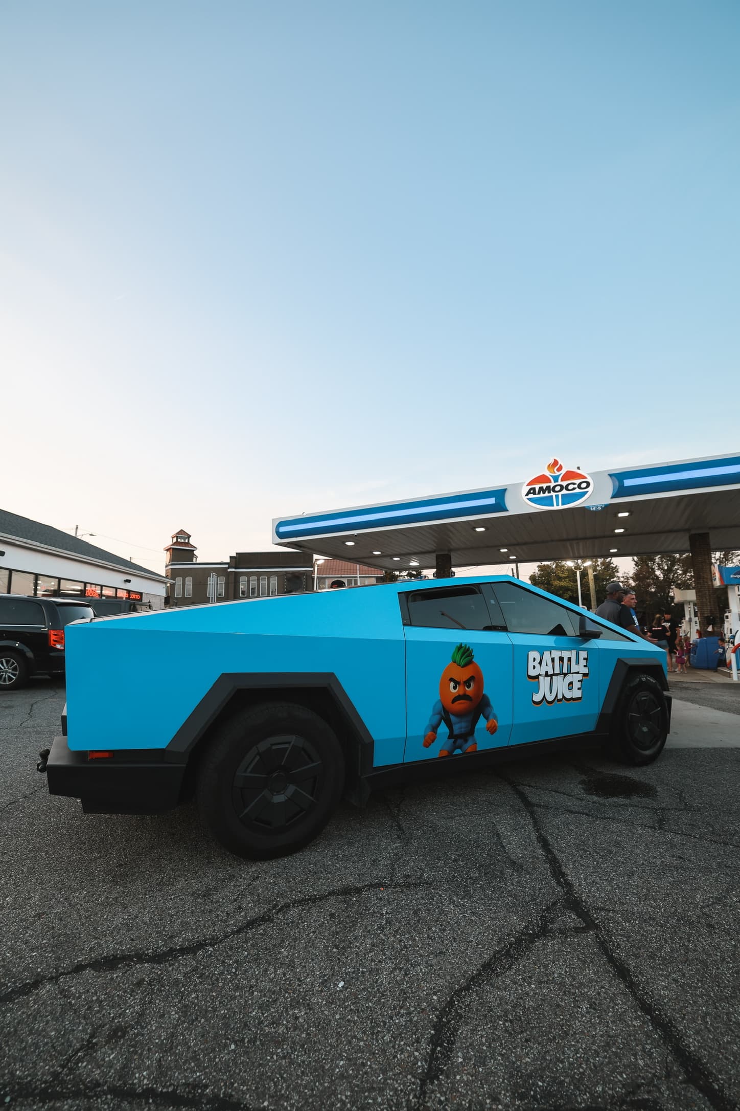 Amoco Cyber Truck Sky